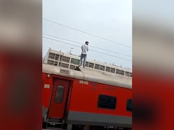 Man Stands On Top Of Train In Nagpur, Gets Electrocuted, Dies