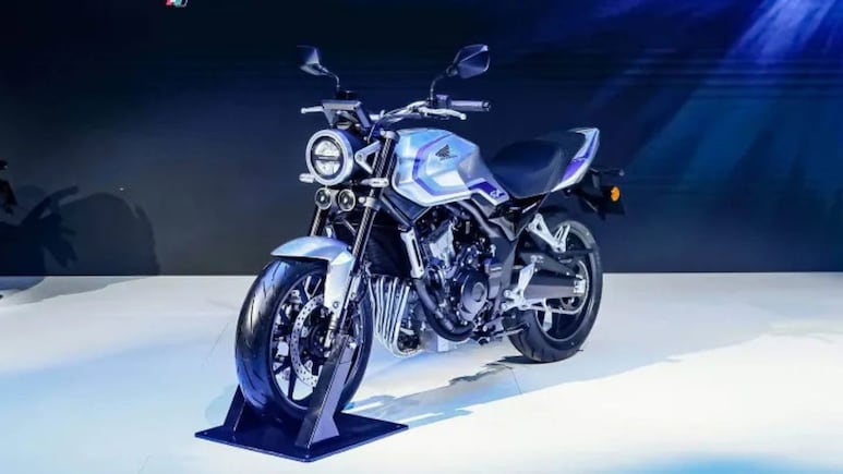 Honda CB500 Super Four, CBR 500R Four Breaks Cover At CIMA'25