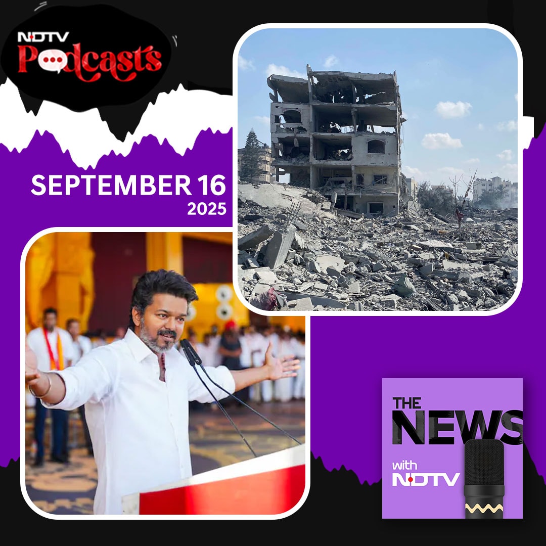 The News Ep313: Vijay’s ‘AI Annadurai’, 4 Killed In Dehradun Cloudburst, UN ‘Gaza Genocide’ Report The News Ep313: Vijay’s ‘AI Annadurai’, 4 Killed In Dehradun Cloudburst, UN ‘Gaza Genocide’ Report