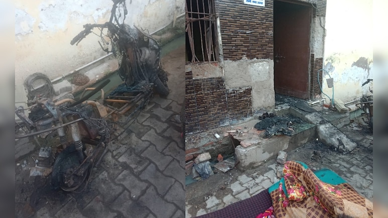 आगरा: इलेक्ट्रिक स्कूटी ब्लास्ट से लगी भीषण आग, बुजुर्ग दंपती की दर्दनाक मौत