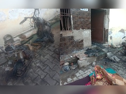 आगरा: इलेक्ट्रिक स्कूटी ब्लास्ट से लगी भीषण आग, बुजुर्ग दंपती की दर्दनाक मौत आगरा: इलेक्ट्रिक स्कूटी ब्लास्ट से लगी भीषण आग, बुजुर्ग दंपती की दर्दनाक मौत