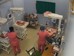 Video Shows Moment When Earthquake Struck Assam Hospital