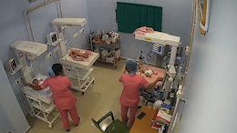 Video Shows Moment When Earthquake Struck Assam Hospital