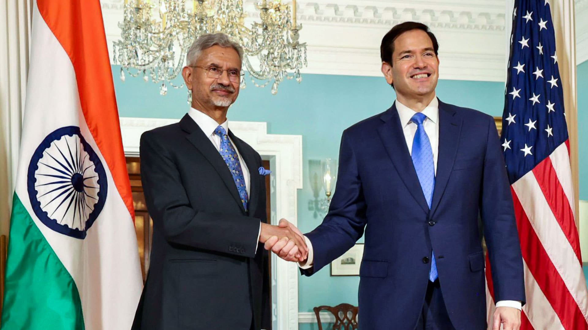 S Jaishankar Meets Marco Rubio In New York Amid Tariff Row