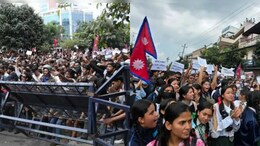 Nepal Unrest : नेपाळमध्ये फेसबुक, यूट्यूबवर बंदी: &lsquo;Gen-Z&rsquo; रस्त्यावर; आंदोलक संसदेत घुसले