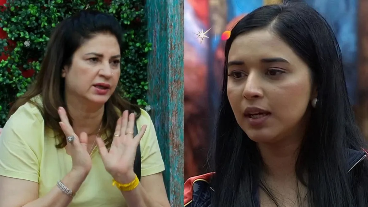<i>Bigg Boss 19</i>: Tanya Mittlal Fights With Kunickaa Sadanand For Calling Her "Ghaslet"