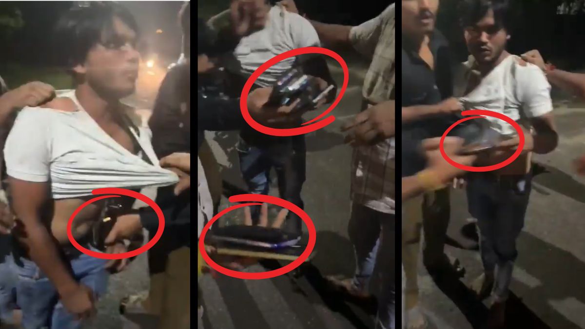 जींस की जेब या अलीबाबा की गुफा? निकले 15 मोबाइल फोन, गांव वालों ने पकड़ के कूट दिया 