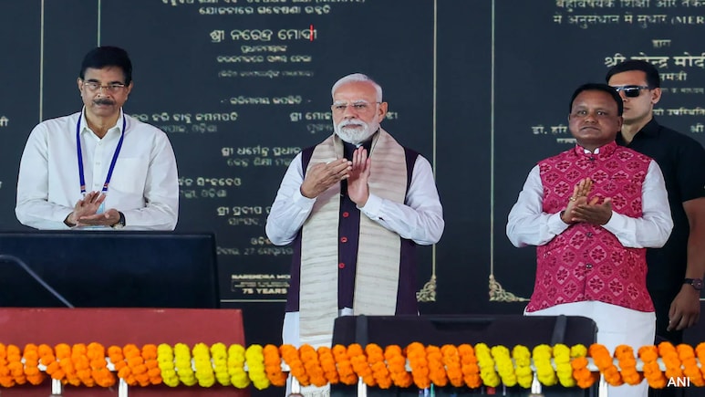PM Modi Unveils Developmental Projects Worth Over Rs 50,000 Crore In Odisha PM Modi Unveils Developmental Projects Worth Over Rs 50,000 Crore In Odisha