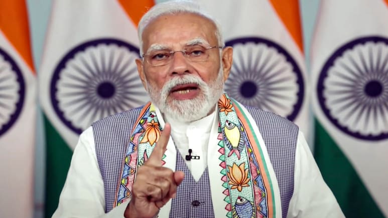 पीएम मोदी ने शुरू की 'मुख्यमंत्री महिला रोजगार योजना', लालू यादव की सरकार पर ऐसा साधा निशाना पीएम मोदी ने शुरू की 'मुख्यमंत्री महिला रोजगार योजना', लालू यादव की सरकार पर ऐसा साधा निशाना