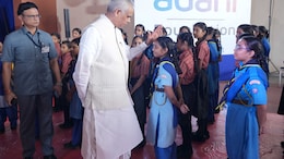 "Break Barriers With Hard Work": Gujarat Governor At Adani Vidya Mandir