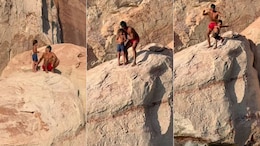 Influencer Who Threw 7-Year-Old Son Off Cliff Responds To Viral Video Backlash