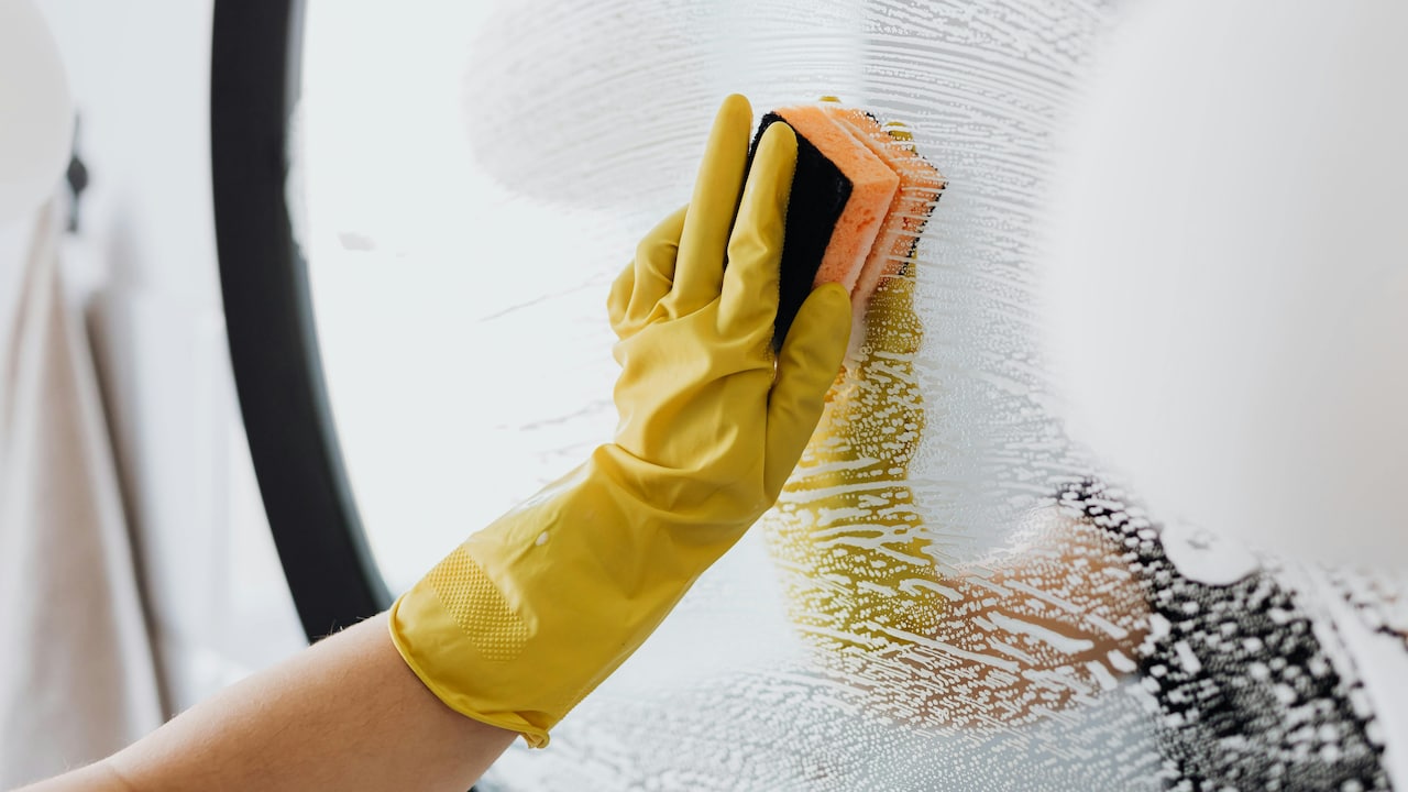 Protect your hands with gloves while doing house chores