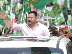Tejashwi Yadav Files Nomination For Bihar Polls From Raghopur Assembly Seat