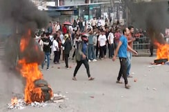 Nepal On Edge: Fresh Protests, Stone-Pelting, Prachanda's House Vandalised Nepal On Edge: Fresh Protests, Stone-Pelting, Prachanda's House Vandalised