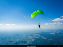 70-Year-Old Indian Woman Proves Age Is Just A Number, Skydives From 13,000 Feet In Dubai 70-Year-Old Indian Woman Proves Age Is Just A Number, Skydives From 13,000 Feet In Dubai