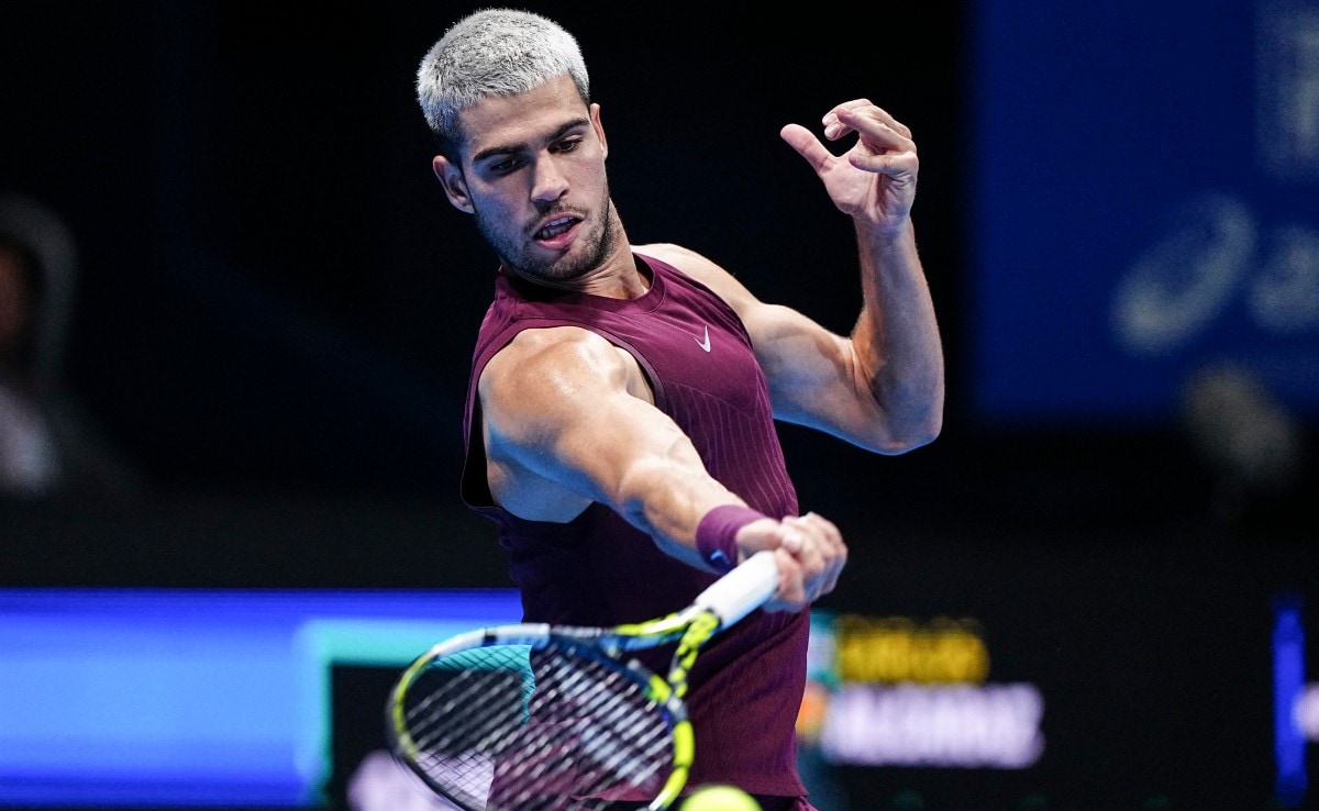 Carlos Alcaraz Survives Injury Scare And Rain Delay To Win Tokyo Opener