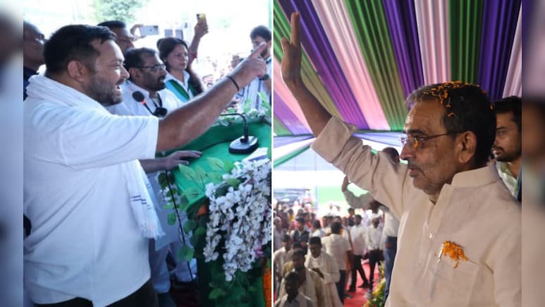 6-7 % वोट, 35-40 सीटों पर प्रभाव... बिहार के कुशवाहा वोटों के लिए तेजस्वी-उपेंद्र आमने-सामने, समझें मायने 6-7 % वोट, 35-40 सीटों पर प्रभाव... बिहार के कुशवाहा वोटों के लिए तेजस्वी-उपेंद्र आमने-सामने, समझें मायने