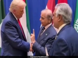 Pak PM Shehbaz Sharif Meets Trump In US. The Meeting Lasts 36 Seconds Pak PM Shehbaz Sharif Meets Trump In US. The Meeting Lasts 36 Seconds