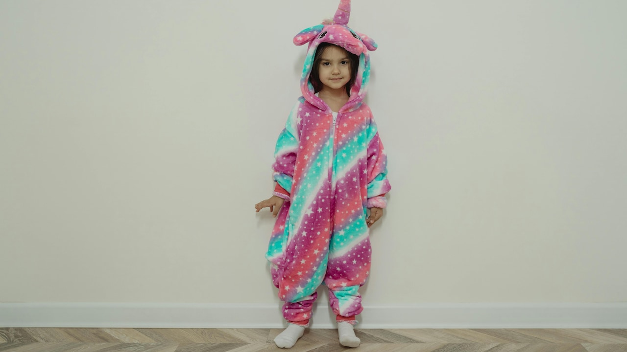 Bright colours and playful prints make outfits fun and child-friendly.