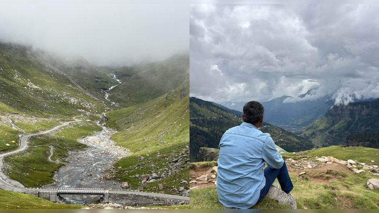 हिमाचल में त्रासदी के बीच कैसे पहुंचे चंडीगढ़ से रोहतांग दर्रा, वहां कैसी दिखी व्यास नदी 