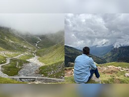 हिमाचल में त्रासदी के बीच कैसे पहुंचे चंडीगढ़ से रोहतांग दर्रा, वहां कैसी दिखी व्यास नदी  हिमाचल में त्रासदी के बीच कैसे पहुंचे चंडीगढ़ से रोहतांग दर्रा, वहां कैसी दिखी व्यास नदी