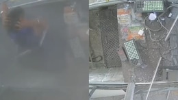On CCTV, Truck's Tyre Bursts At Jaipur Toll Booth, Narrow Escape For Staff