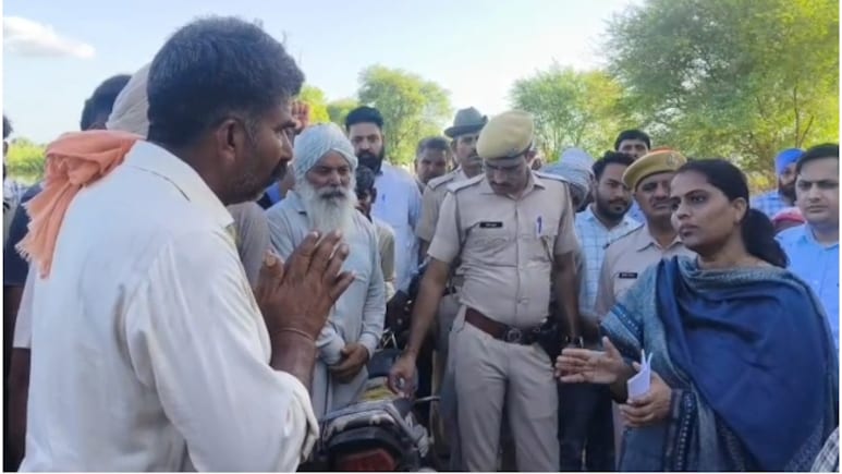 कलेक्टर से गुहार लगाने के 24 घंटे बाद घग्घर नदी का बांध टूटा, किसानों की हजारों बीघा फसलें बर्बाद; श्रीगंगानगर में मचा हाहाकार
