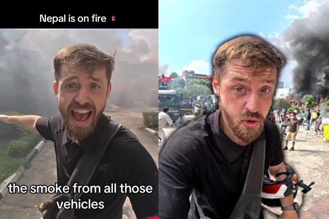How A British Travel Vlogger Shot The Nepal Gen Z Protests And Went Viral With 5 Million Views