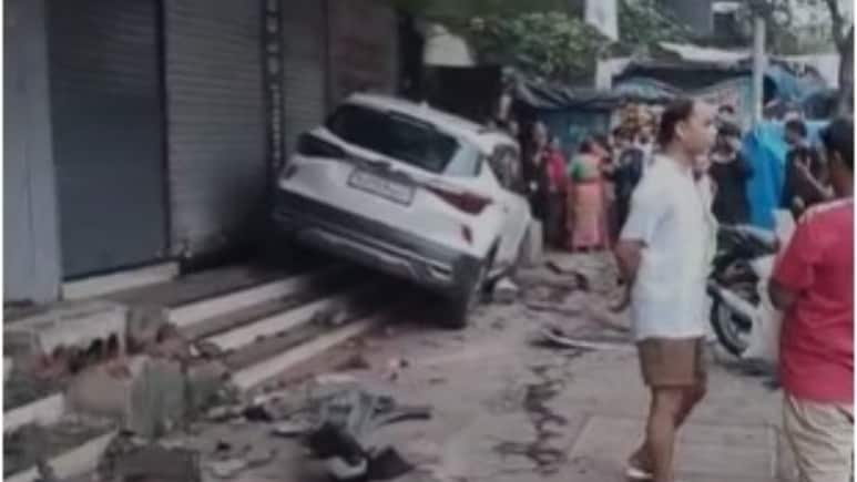 SUV Jumps Footpath, Rams Into Shop In Mumbai, Alcohol Bottles Found In Car