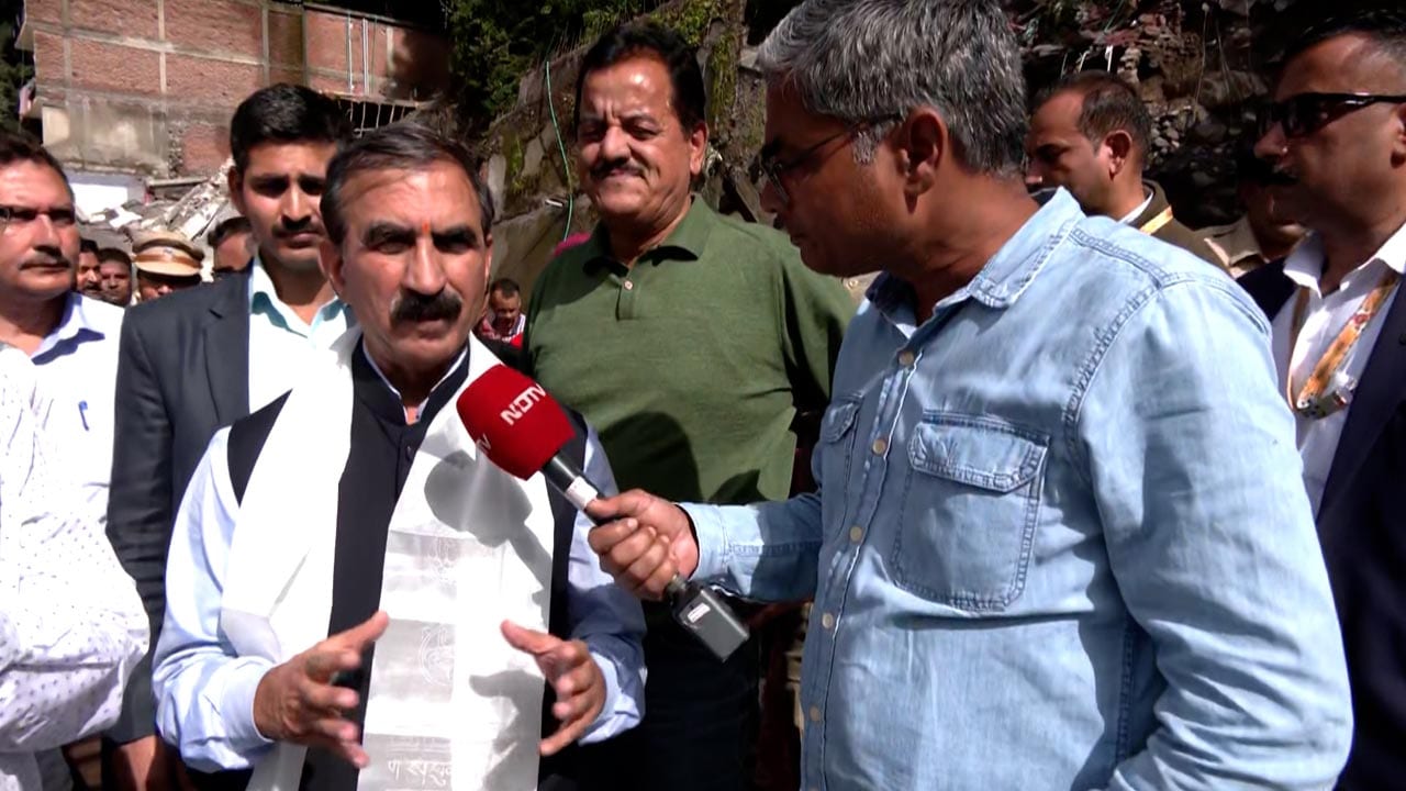 "Climate Change Is The Reason For The Level Of Disaster": Himachal Pradesh CM To NDTV