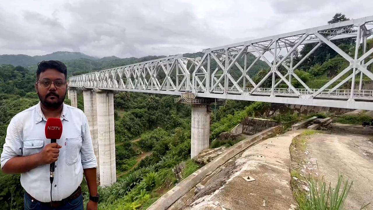 Video: NDTV Ground Report: Mizoram's 1st Railway Line With 48 Tunnels, 55 Major Bridges