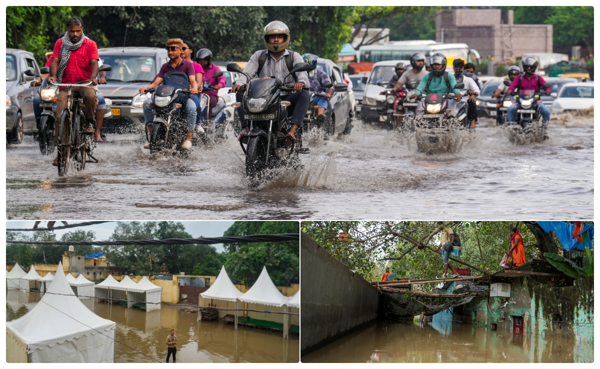 दिल्ली में घट रहा यमुना का जलस्तर, फिर भी बाढ़ से राहत नहीं, राहत शिविरों में बीमारियों से जुझ रहे लोग