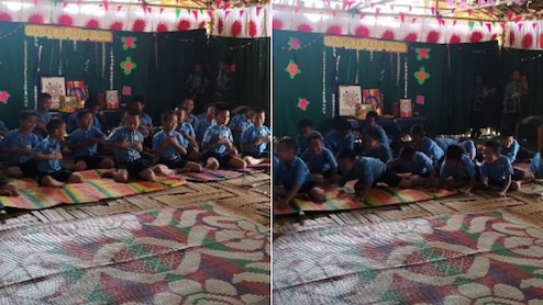 मार डाला! लड़कों ने ‘देवदास’ के गाने पर स्टेज पर दिखाई माधुरी जैसी अदाएं, डांस देख टीचर्स भी हंसी रोक न पाए