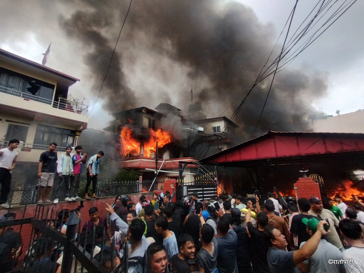 Nepal Protest Live Updates: PM Oli's Private House Set Ablaze; Several Ministers Resign