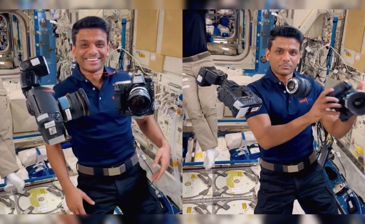 Video: Shubhanshu Shukla Explains Space Life In Perpetual Free Fall