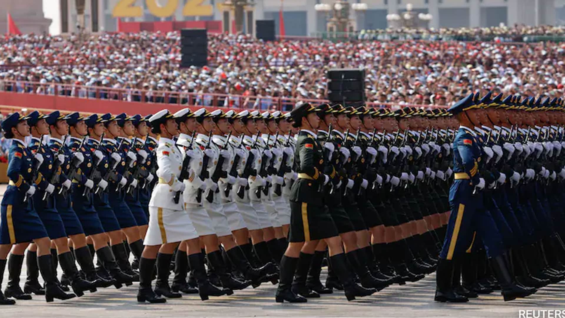 A Look At The World Leaders At China's Military Parade