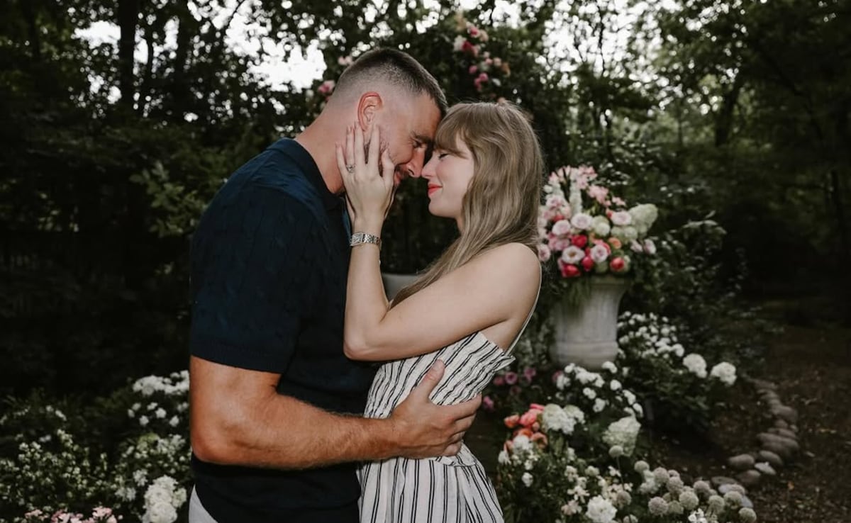 Taylor Swift, Travis Kelces Rumored Secret Summer Wedding Sparks Frenzy After Her Private Guest Calls