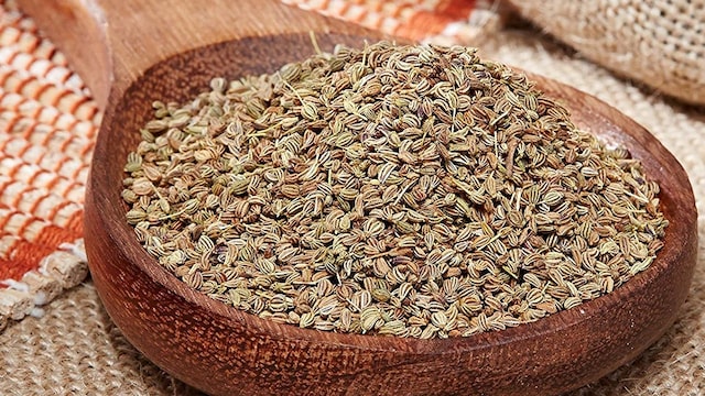 Ajwain seeds for acidity and bloating.