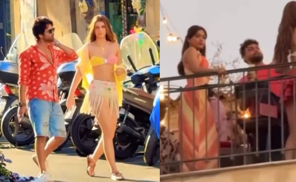 Cocktail 2: Shahid Kapoor, Kriti Sanon And Rashmika Mandanna Spotted Filming In Italy, Video Goes Viral