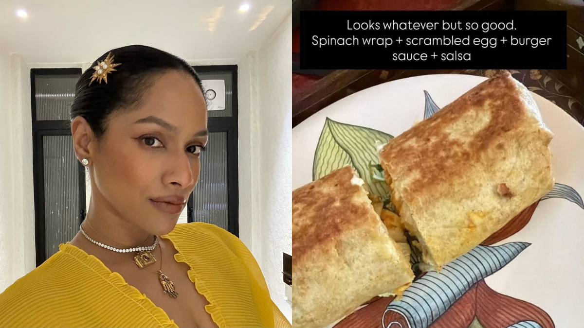 "Looks Whatever But So Good" - Masaba Gupta Enjoys Egg Wrap With Unique Flavour Twist