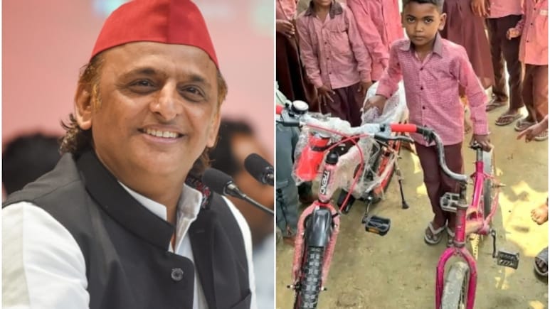 UP News: टूटी साइकिल वाले जैद का वीडियो पहुंचा अखिलेश यादव तक, क्या उन्होंने भी भेजी नई साइकिल? UP News: टूटी साइकिल वाले जैद का वीडियो पहुंचा अखिलेश यादव तक, क्या उन्होंने भी भेजी नई साइकिल?