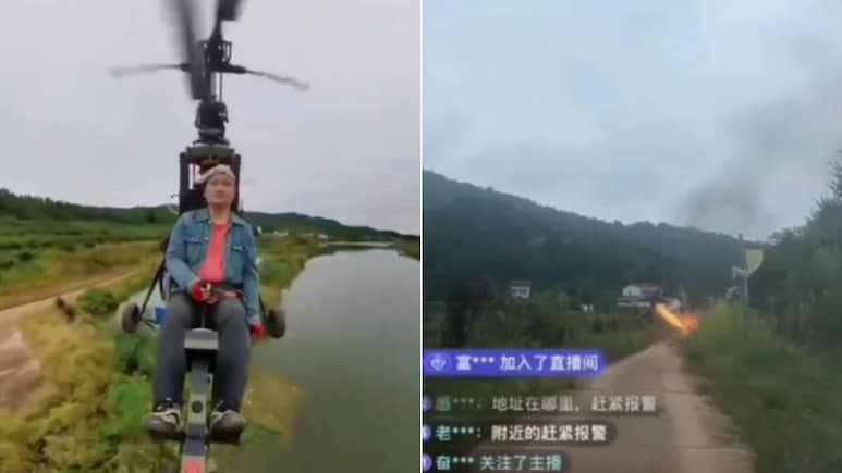 55-Year-Old Chinese Influencer Dies As Aircraft Crashes During Livestream