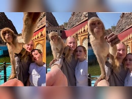 Viral Video: जयपुर का सेल्फी शौकीन बंदर, ज्यादा देर इंतजार नहीं हुआ तो खुद ही दबा दिया क्लिक बटन Viral Video: जयपुर का सेल्फी शौकीन बंदर, ज्यादा देर इंतजार नहीं हुआ तो खुद ही दबा दिया क्लिक बटन