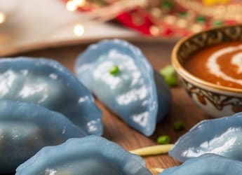 Would You Try Blue Momos During Navratri Fasting? Recipe Inside