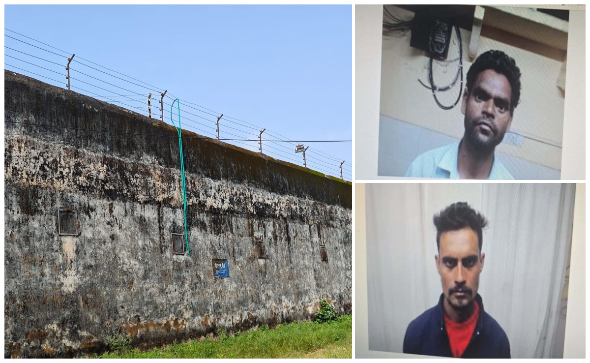 सिर्फ एक पाइप के सहारे फांद गए 20 फीट ऊंची दीवार, जयपुर सेंट्रल जेल से फरार हुए 2 कैदी