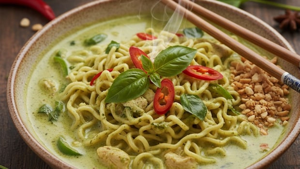 Ever Tried Maggi With Thai Flavours? This Thai Curry Maggi Recipe Will Impress You