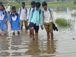 MP News: बैतूल में बदहाल सड़क, टूटी पुलिया, स्कूल जाने के लिए पानी से गुजरते हैं बच्चे, क्या यही है विकास?