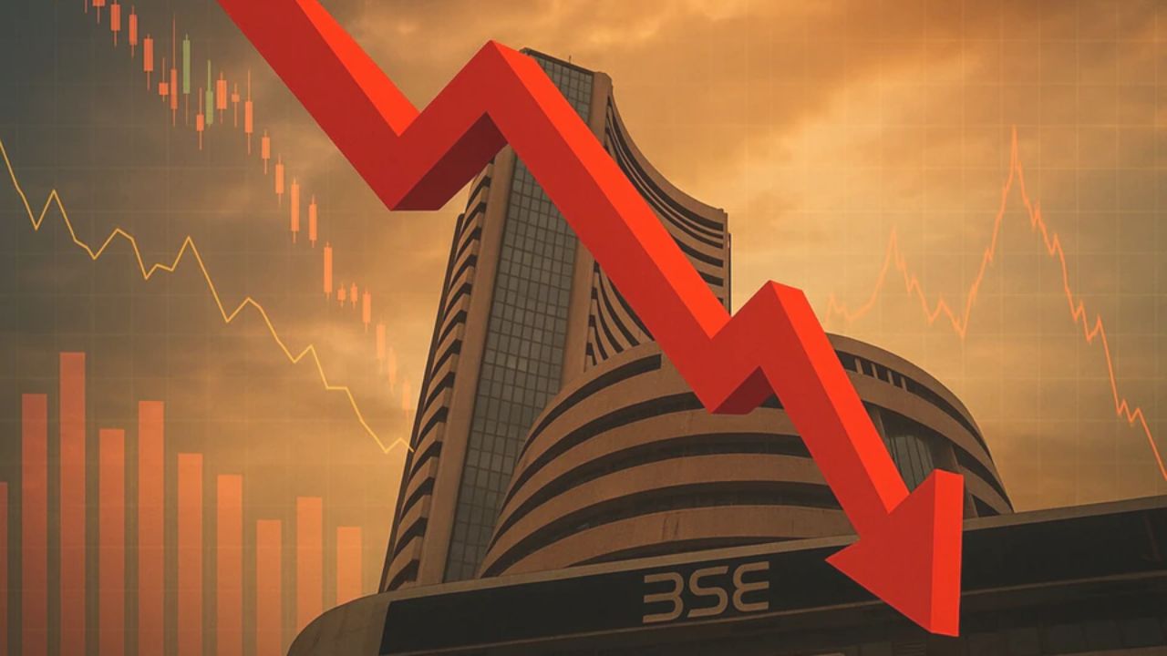 Market Closing: दो महीने में सबसे जोरदार झटका, इन 5 वजहों से गिरा बाजार