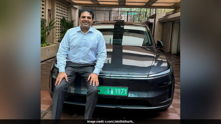 "This One's For You, Elon Musk": INOX Group's Siddharth Jain Buys Tesla "This One's For You, Elon Musk": INOX Group's Siddharth Jain Buys Tesla
