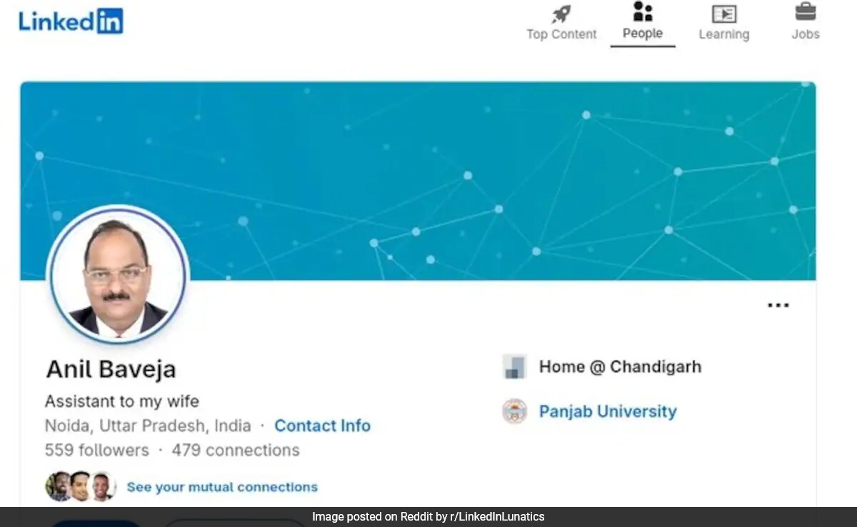 Ex-Auto Exec's LinkedIn Update: 'Assistant to My Wife' Goes Viral
